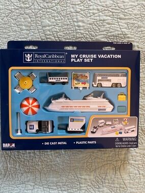 Royal Caribbean International Cruise Line My Cruise Vacation Play Set 11 Pieces